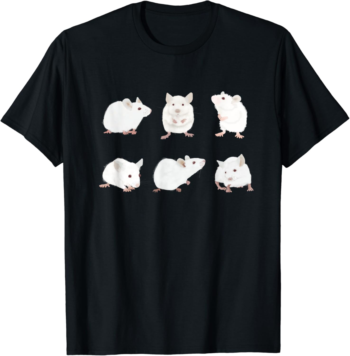 White Mice TShirt Clothing, Shoes & Jewelry